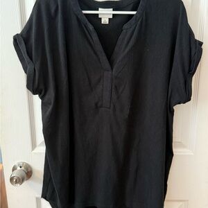 Ava & Viv Black Women's Top